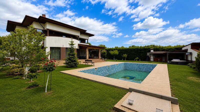 Clinceni vila individuala cu piscina 1.027 mp teren